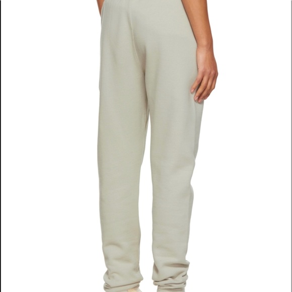 ✅ NWT Fear of God UNISEX Essentials Exclusive Green Fleece Lounge Pants - Picture 4 of 8